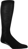 icebreaker mens socks black large logo