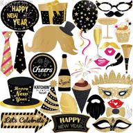 new years photo booth props event & party supplies and photobooth props logo