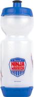 optimal hydration for on-the-go: american ninja 🏋️ warrior water bottle - ideal gift for anw enthusiasts logo