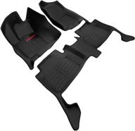 awemat custom fit floor mats for jeep grand cherokee 2011-2021: waterproof, exquisite pattern, all weather protection logo