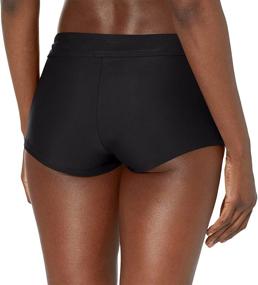 img 1 attached to Catalina Womens Boyshort Banded Swimsuit Women's Clothing