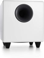 🔊 audioengine s8 wireless subwoofer: compact and powerful wireless solution in white color logo