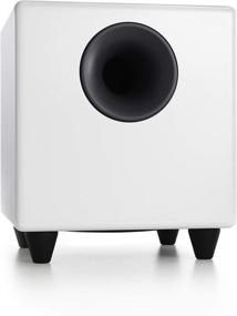 img 4 attached to 🔊 Audioengine S8 Wireless Subwoofer: Compact and Powerful Wireless Solution in White Color