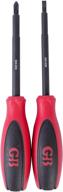 gardner bender sce-3262 insulated screwdriver set, phillips no. 2 and 3/16 inch tips logo