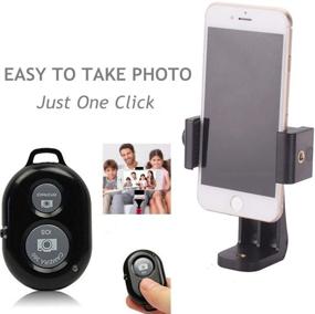 img 2 attached to Универсальный держатель для телефона со штативом и пультом для iPhone 12/11 Pro/Xs Max/XR/X/8/7/6/6s Plus, Samsung, Nexus.