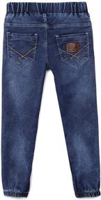 img 3 attached to 👖 Chopper Club Slim Fit Boys Jogger Denims Jeans
