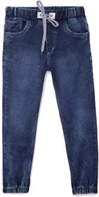 img 4 attached to 👖 Chopper Club Slim Fit Boys Jogger Denims Jeans