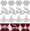 fepito christmas snowflake decorations supplies logo
