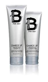 img 2 attached to Tigi Bed Head Charge Up Thickening Shampoo & Conditioner Duo - 8.45 oz Shampoo + 6.76 oz Conditioner Combo