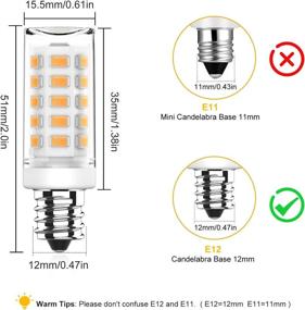 img 3 attached to 🕯️ Candelabra Chandelier Yomis - Non-Dimmable Equivalent