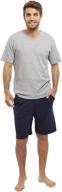 👖 jijamas premium men's cotton pajamas: unbelievably soft and comfortable sleepwear logo