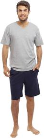 img 4 attached to 👖 Jijamas Premium Men's Cotton Pajamas: Unbelievably Soft and Comfortable Sleepwear