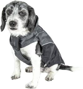 img 3 attached to Lightning-Shield Waterproof 2-in-1 Convertible Dog Jacket with Blackshark Technology by touchdog