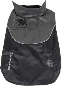 img 2 attached to Lightning-Shield Waterproof 2-in-1 Convertible Dog Jacket with Blackshark Technology by touchdog