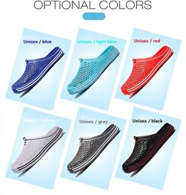 img 2 attached to Ilinxuan Non Slip Lightweight Men's Athletic Shoes: Breathable Bathroom Footwear