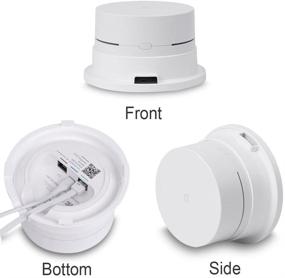 img 2 attached to Enhance Your Google WiFi System with Koroao Wall Mount and Ceiling Bracket Stand (1 Pack)