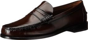 img 3 attached to Florsheim Berkley Penny Loafer Burgundy Men's Shoes for Loafers & Slip-Ons
