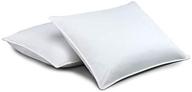 premium standard textile chamberfirm down-alternative pillow set - 2-pack for enhanced comfort logo