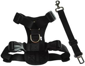 img 3 attached to 🐶 HANCIN Dog Car Harness: Safe Pet Cat and Dog Vest Harness with Car Seat Belt