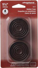 img 3 attached to 🪑 Shepherd Hardware 9077 - Round Rubber Furniture Cups, 1-3/4 Inch, Pack of 4