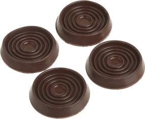 img 4 attached to 🪑 Shepherd Hardware 9077 - Round Rubber Furniture Cups, 1-3/4 Inch, Pack of 4