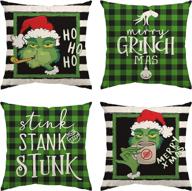 christmas decorations holiday pillows farmhouse bedding for decorative pillows, inserts & covers logo