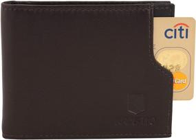 img 4 attached to 👜 Handcrafted Genuine Leather Men's Wallet by Kraftiq - Versatile Accessories