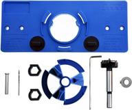 🔵 sparik enjoy 35mm concealed hinge jig: efficient cabinet door installation tool set in blue logo