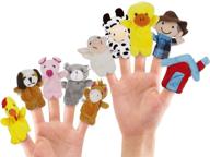 🧙 enchanting riy 10pcs story finger puppets: unleash imagination! logo