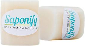 img 2 attached to 🧼 Saponify’s 2LB Cocoa Butter Melt and Pour Soap Base: Create Premium Glycerine Soaps Easily and Detergent-Free!