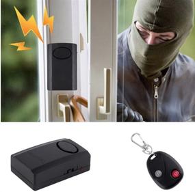 img 3 attached to 🔒 MS-Z02 Mengshen Wireless Remote Control Vibration Alarm: Securing Home, Door, Window, Car & Motorcycle. Anti-Theft Burglar Security Alarm System Detector for Optimal Protection.