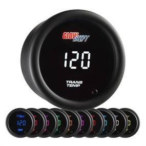 img 4 attached to 🌡️ GlowShift 10 Color Digital 300 F Transmission Temperature Gauge Kit - Ultimate Engine Monitoring Solution for Car & Truck - Multi-Color LED Display - Includes Electronic Sensor - Tinted Lens - 2-1/16" (52mm)