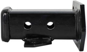 img 1 attached to 🔌 Улучшите свой опыт буксировки с помощью быстрого продукта QP-HS5839, трубы для приемника "Bolt-On" - 2", черного цвета