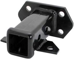 img 4 attached to 🔌 Улучшите свой опыт буксировки с помощью быстрого продукта QP-HS5839, трубы для приемника "Bolt-On" - 2", черного цвета
