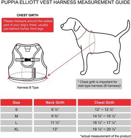 img 2 attached to Puppia Elliott Vest Harness Small