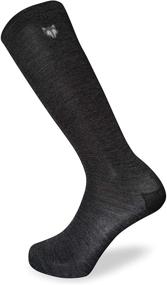 img 3 attached to 🧦 Tundra Wolf 80% Wool Socks 3-Pack - Ultra-Thin & Insulated Thermal Socks