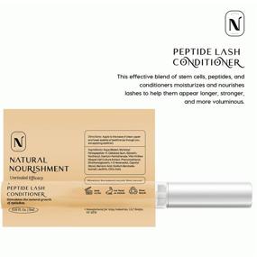 img 3 attached to 💯 NOACIER Eyelash Serum: Nourishing Peptides & Conditioner for Strong, Long, Voluminous Lashes - Strengthening Oil to Moisturize and Enhance Sparse Lashes