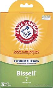 img 3 attached to 🧹 Arm & Hammer Bissell Style 7 Premium Allergen Vacuum Bags (Pack of 3) – White | Top-Quality Cleaning Solution