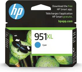 img 4 attached to 🔵 Высокообъемный картридж с голубыми чернилами для HP 951XL, совместим с HP OfficeJet 8600, Pro 251dw, 276dw, 8100, 8610, 8620, 8630, серии, подходит для Instant Ink, CN046AN.