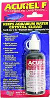 🐠 acurel f water clarifier: achieve crystal clear aquarium water with ease! logo