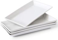 efficient porcelain platters: rectangular microwave & dishwasher safe dishes logo