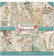 stamperia international kft imagine multicoloured scrapbooking & stamping in paper & card stock logo