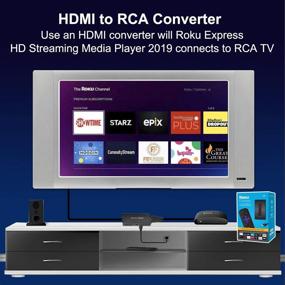 img 2 attached to 📺 HDMI к RCA конвертер для старого телевизора: AV адаптер для Apple TV, Roku, Chromecast и других.