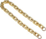 bold & golden: stiesy chunky acrylic purse straps for stylish handbag decoration logo