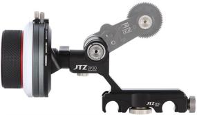 img 3 attached to 🎥 JTZ DP30 Cine Follow Focus Rail System Kit: A Versatile Solution for FS700, C300, C500, Blackmagic, URSA Mini, BMCC, BMPCC 4K/6K, A7M2, ARRI Lens Video Cinema DSLR Cameras