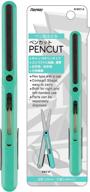 ✂️ raymay blue pen style portable scissors pencut: compact cutting tool on the go logo