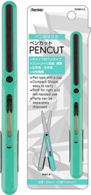 img 4 attached to ✂️ RayMay Blue Pen Style Portable Scissors Pencut: Compact Cutting Tool on the Go