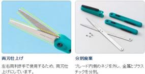 img 1 attached to ✂️ RayMay Blue Pen Style Portable Scissors Pencut: Compact Cutting Tool on the Go