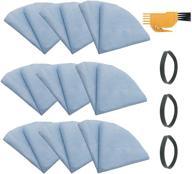 🌀 high-performance smilefil dry vac filters for shop-vac & vacmaster - 9 pack, part# 9010700, 9013700 логотип