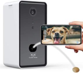 img 4 attached to Owlet Home Pet Camera: Treat Dispenser, WiFi, 1080P Camera, Live Video, Auto Night Vision, Alexa Compatible
